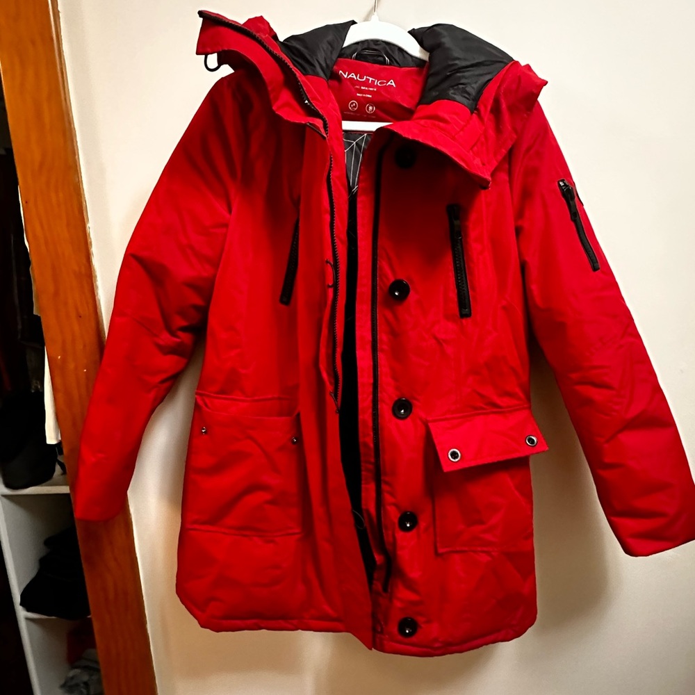 Nautica waterproof parka, NWOT